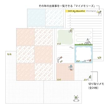 2025.03-04　オーダーページ Amazon.co.jp: ミドリ ポケットダイアリー 手帳 2025年 A6